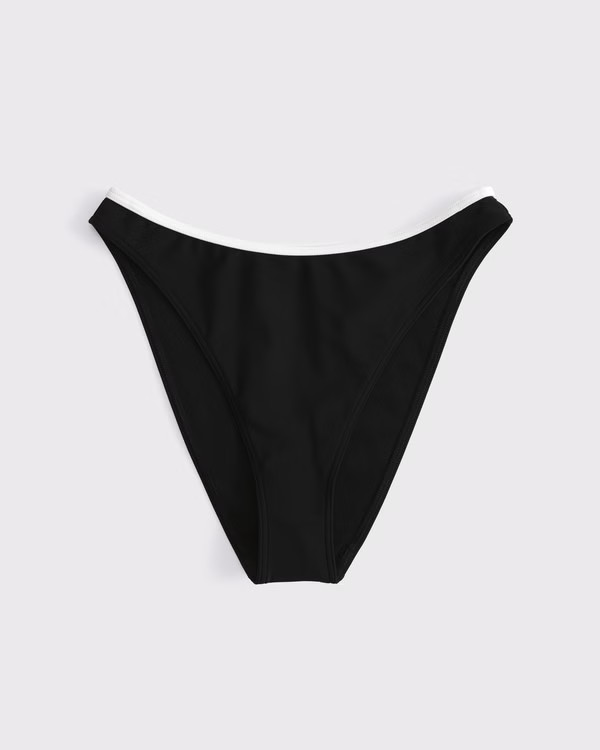 Mid Rise High-Leg Moderate Bottom | Abercrombie & Fitch (US)