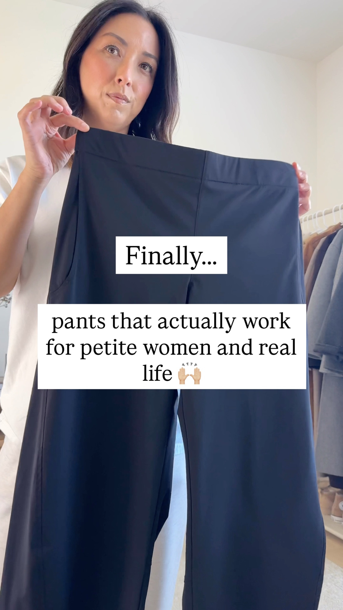 Ruti On The Loose Work Pant 3 ways. Saw these pants all over Instagram and had to try them since they're barrels. Very comfortable and elevated and I love that they can be worn for anything  - mom life, casual wear, and work life. You can even dress them up. Not a true high rise for me, so I had to size up for extra comfort. Wearing petite 4

Look 1
Zara cropped jacket small (old)
Aritzia tee medium
Ruti pants petite 4
Onitsuka tiger sneakers 4 mens
Mansur Gavriel tote
YSL sunglasses

Look 2
AYR denim jacket small
Aritzia tee medium
Everlane sweater xs
Ruti pants petite 4
Veronica Beard loafers 5.5, but run tts
Liffner shoulder bag
Celine sunglasses

Look 3
Everlane sweater xs
Ruti pants petite 4
Sam Edelman loafers 5
Quince bag
YSL sunglasses

#LTKPetite #LTKSeasonal #LTKStyleTip