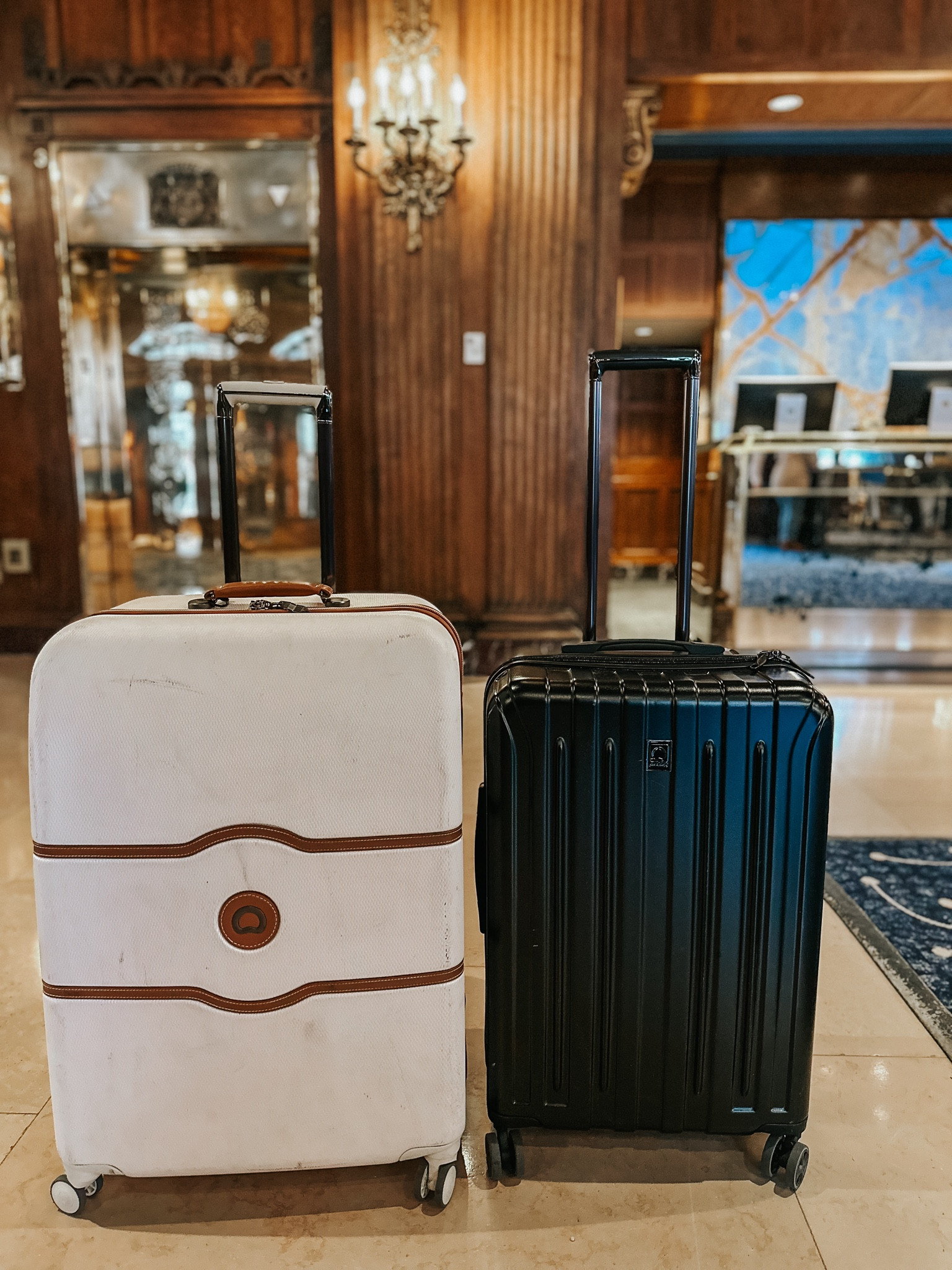 His and Hers Delsey Luggage 🧳🤍

My suitcase is over 6 years old and I love it just as much as the day Jc got it for me. I loved mine so much I got Jc his own Delsey Luggage and he is also a big fan. It is durable, looks sharp, and is very functional.

Jc’s suitcase is the titanium 25 inch in black, right now they only have a graphite available so I linked another Delsey black suitcase below.

I love my packing cubes and pouches to stay organized when traveling. Worth every penny !

#LTKfamily #LTKtravel