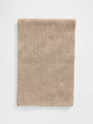 CashSoft Recycled Ribbed Scarf | Gap Factory