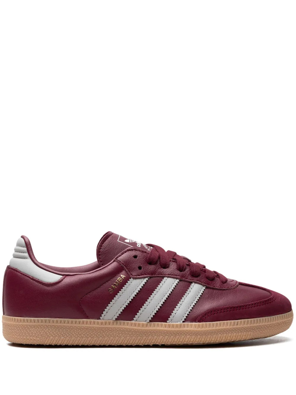 Adidas Samba OG "Burgundy" Sneakers | Red | FARFETCH | Farfetch Global