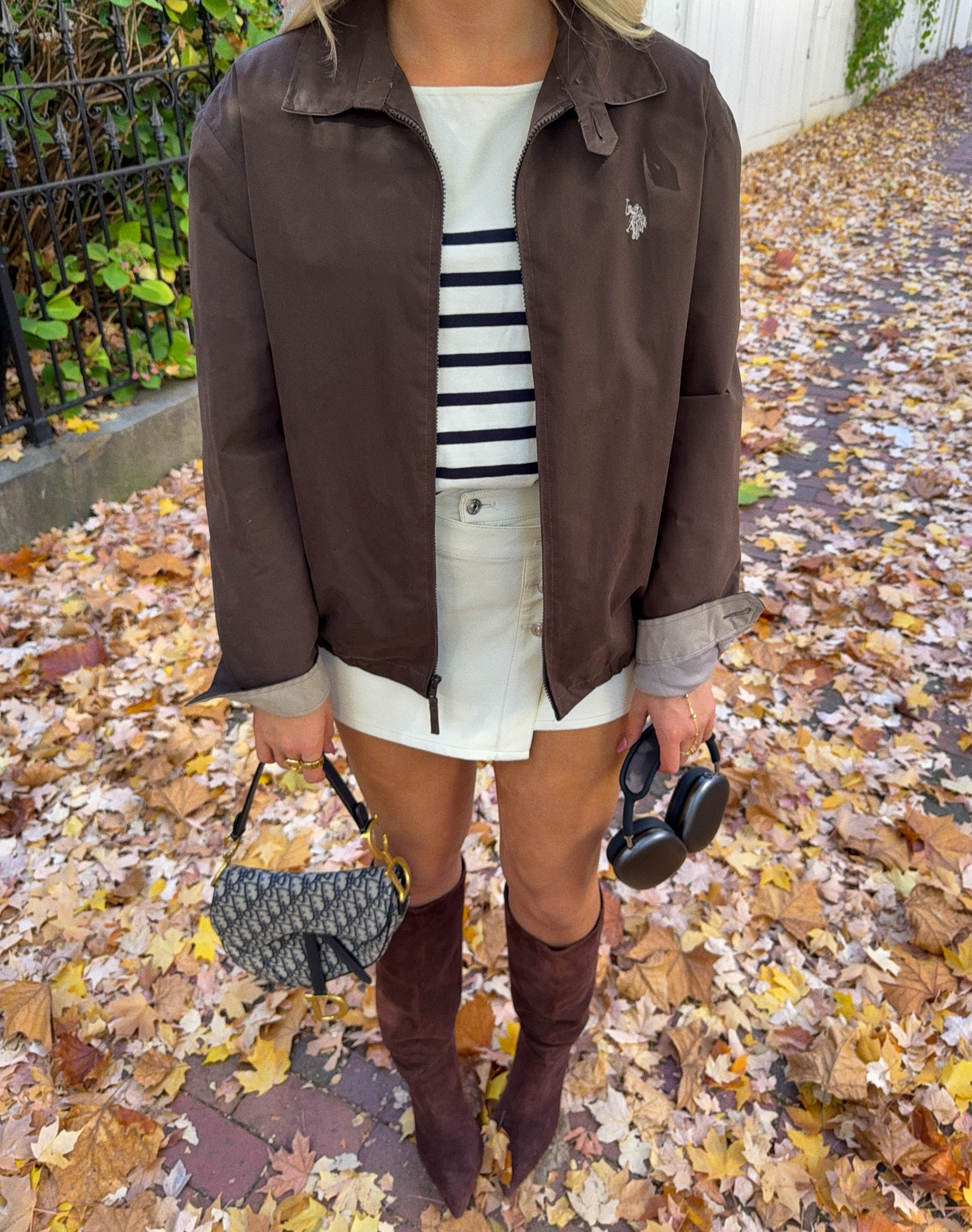 Fall outfit of the day! Suede boots, leather skirt, etc! 

#LTKFindsUnder100 #LTKFindsUnder50 #LTKStyleTip