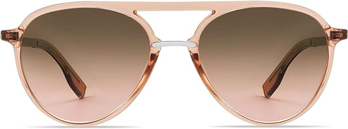 SOJOS Retro Aviator Polarized Sunglasses for Women Men Double Bridge Ladies Shades | Amazon (US)