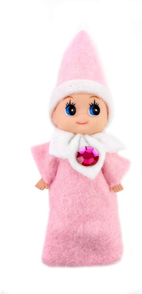 WULEEUPER Tiny Baby Elf Doll | Christmas Miniature Elf Doll | Baby Elves Dolls Toys | Xmas Decora... | Amazon (US)