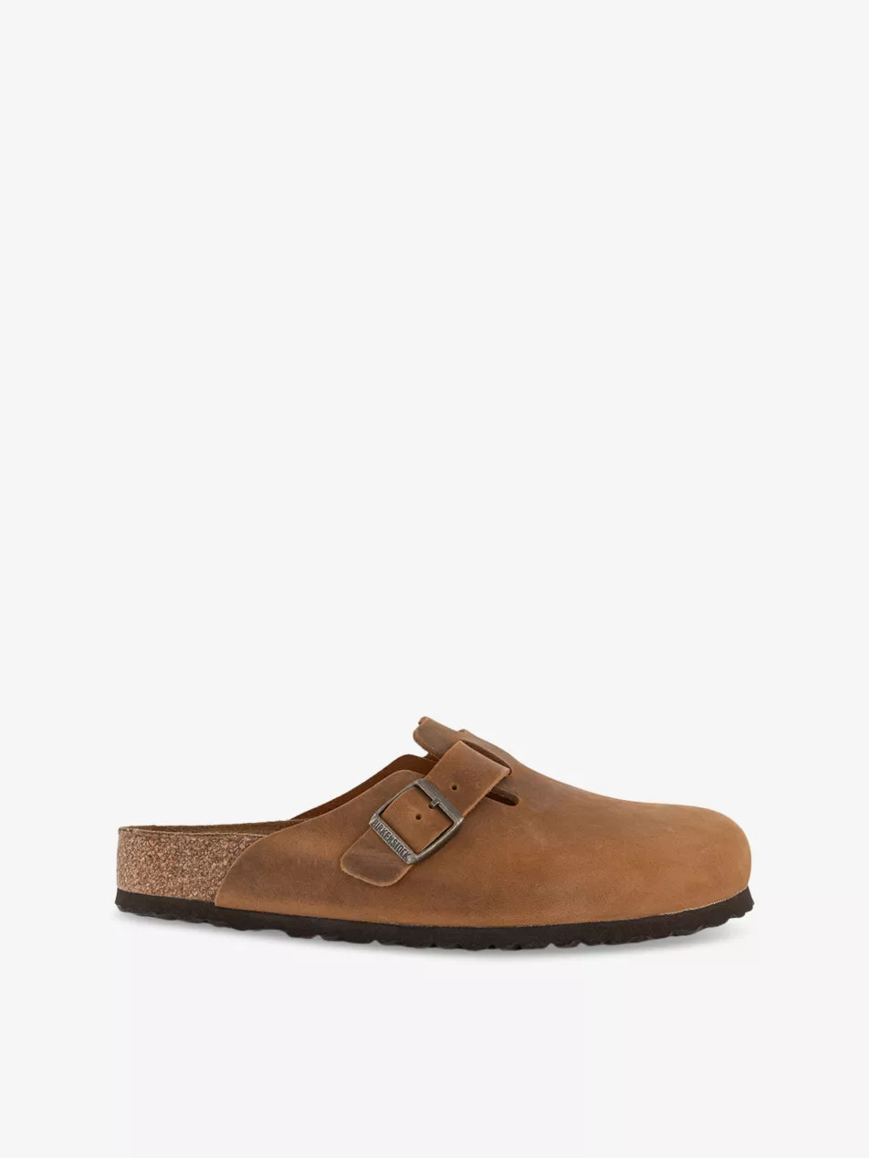 Boston Regular-Fit Suede Clogs | Selfridges