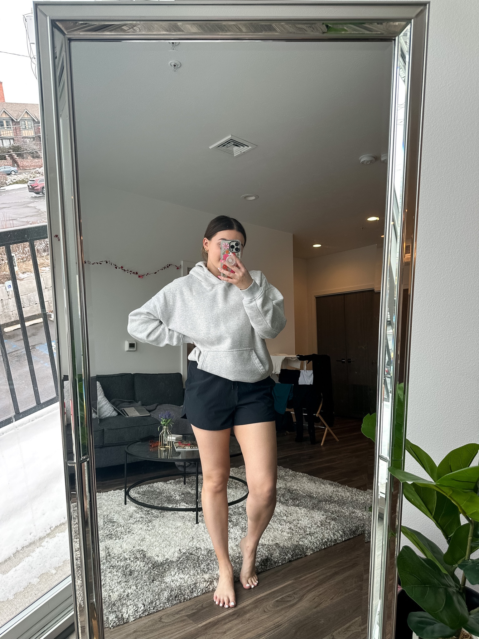 Cozy activewear work from home outfit idea. Featuring shorts and a hoodie from Abercrombie

I’m wearing a M sweatshirt and shorts with a size 8 tank underneath 

#LTKstyletip #LTKfit #LTKunder100