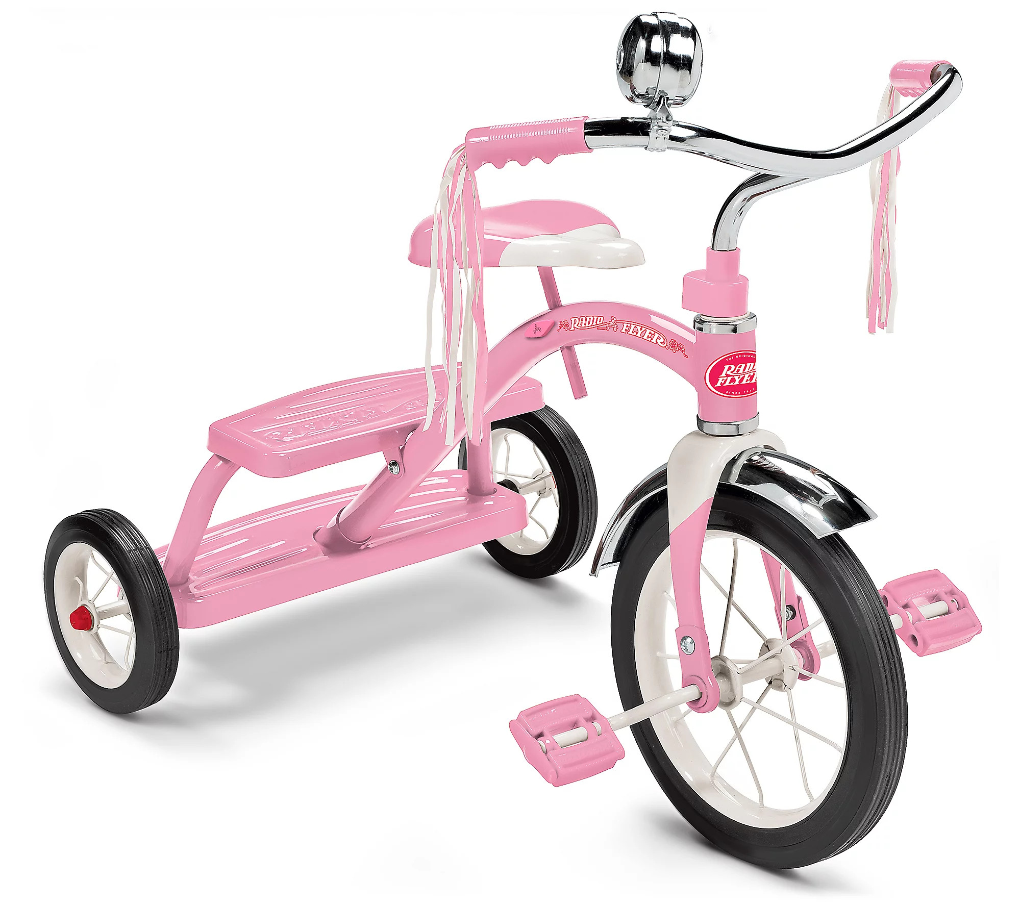 Radio Flyer Classic Red Dual Deck Tricycle | QVC