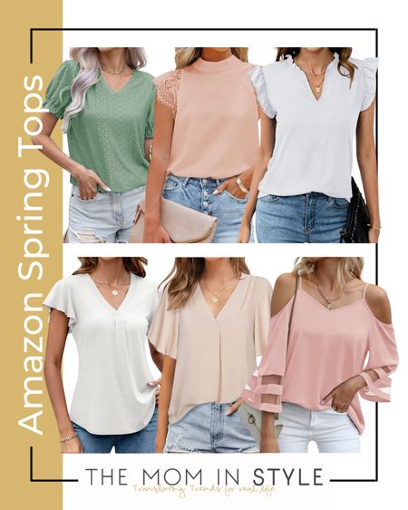 Amazon Spring Tops 🌸

affordable fashion // amazon fashion // amazon finds // amazon fashion finds // spring fashion // spring outfits

#LTKSeasonal #LTKstyletip #LTKunder50