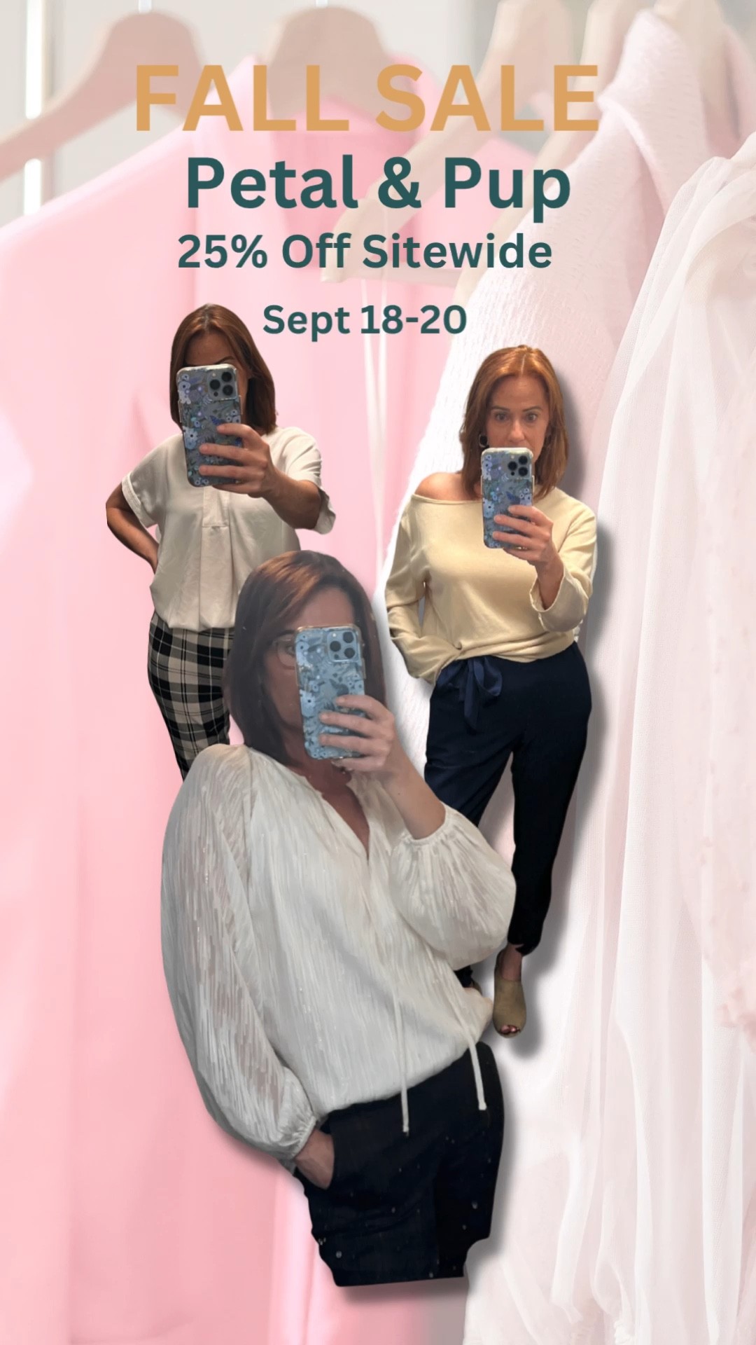 SALE ALERT‼️ All Petal and Pup items 25% off sitewide during the #ltkfallsale Sept 18-20, including this short sleeve white blouse, long sleeve cream tunic, and boho chic top. Find these, and more. Create chic outfits at any age! #fashionover50 #styleover50 #over50fashion

#LTKfit #LTKSale #LTKsalealert