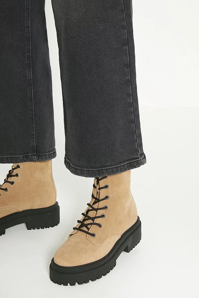 Chunky Lace Up Boot | Oasis UK & IE 