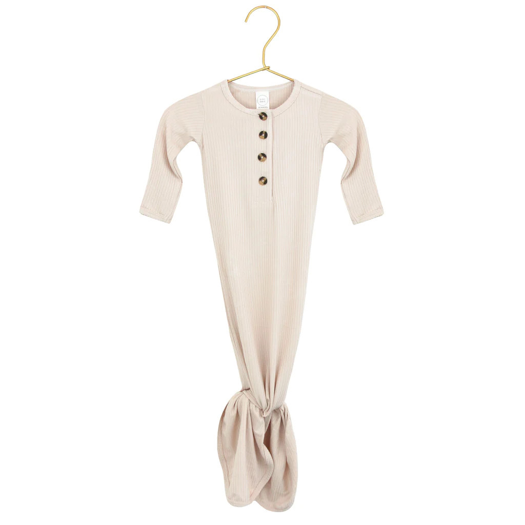 Cove Ribbed Knotted Gown | Lou Lou & Company