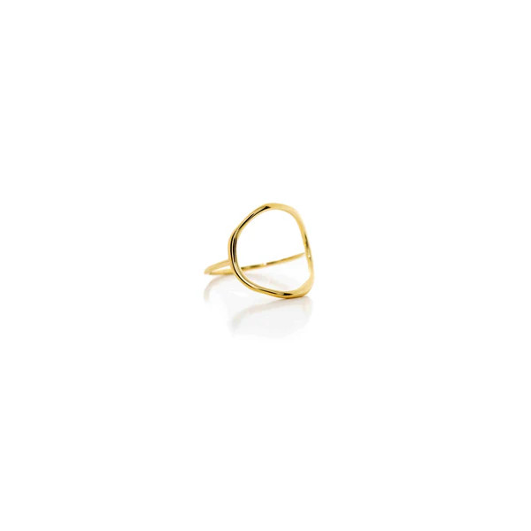 Open circle ring | Ash Hoffman Jewelry