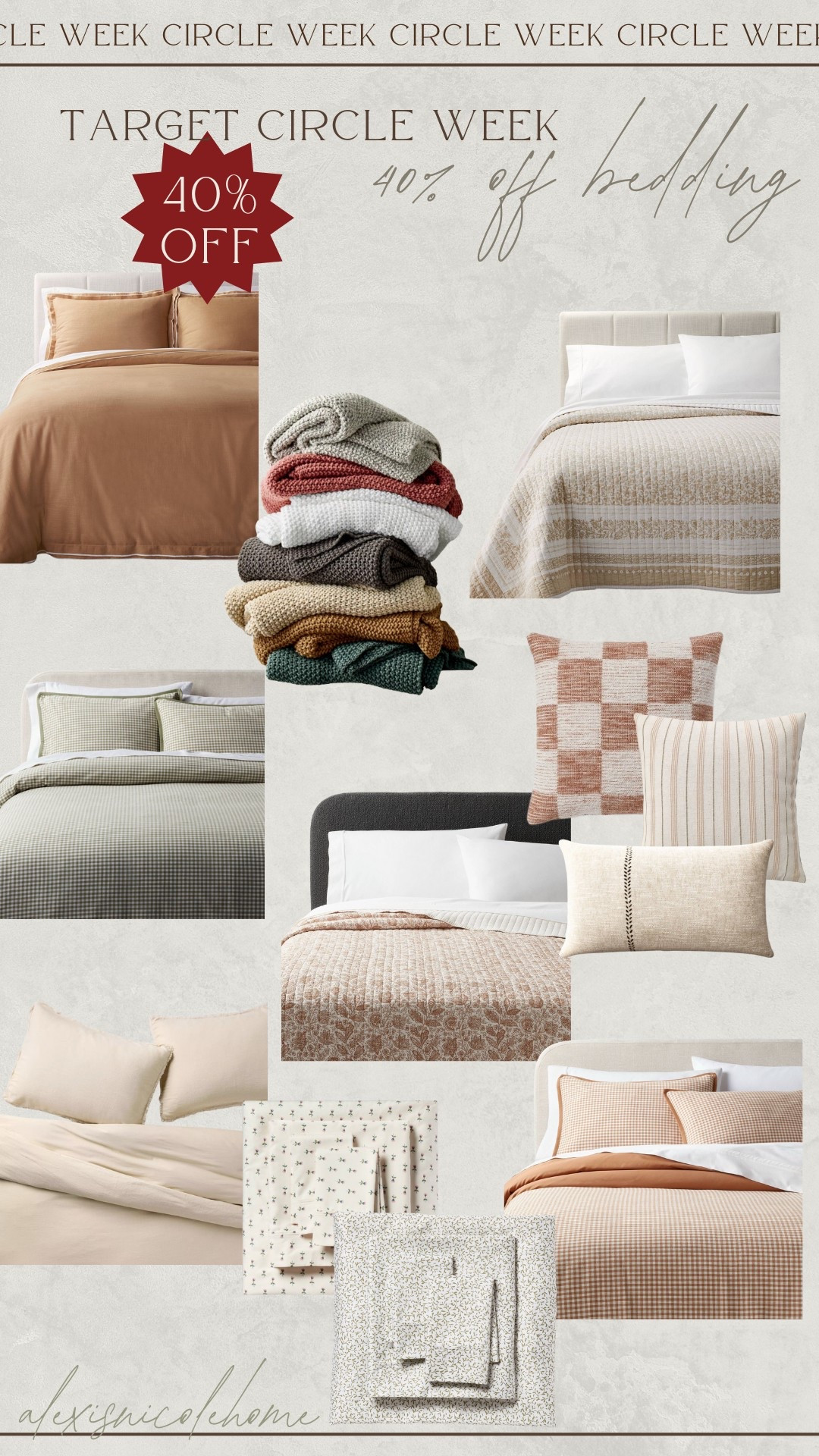40% off target bedding for circle week! Target is hands down my favorite place to buy bedding! 

#LTKFindsUnder100 #LTKHome #LTKSaleAlert