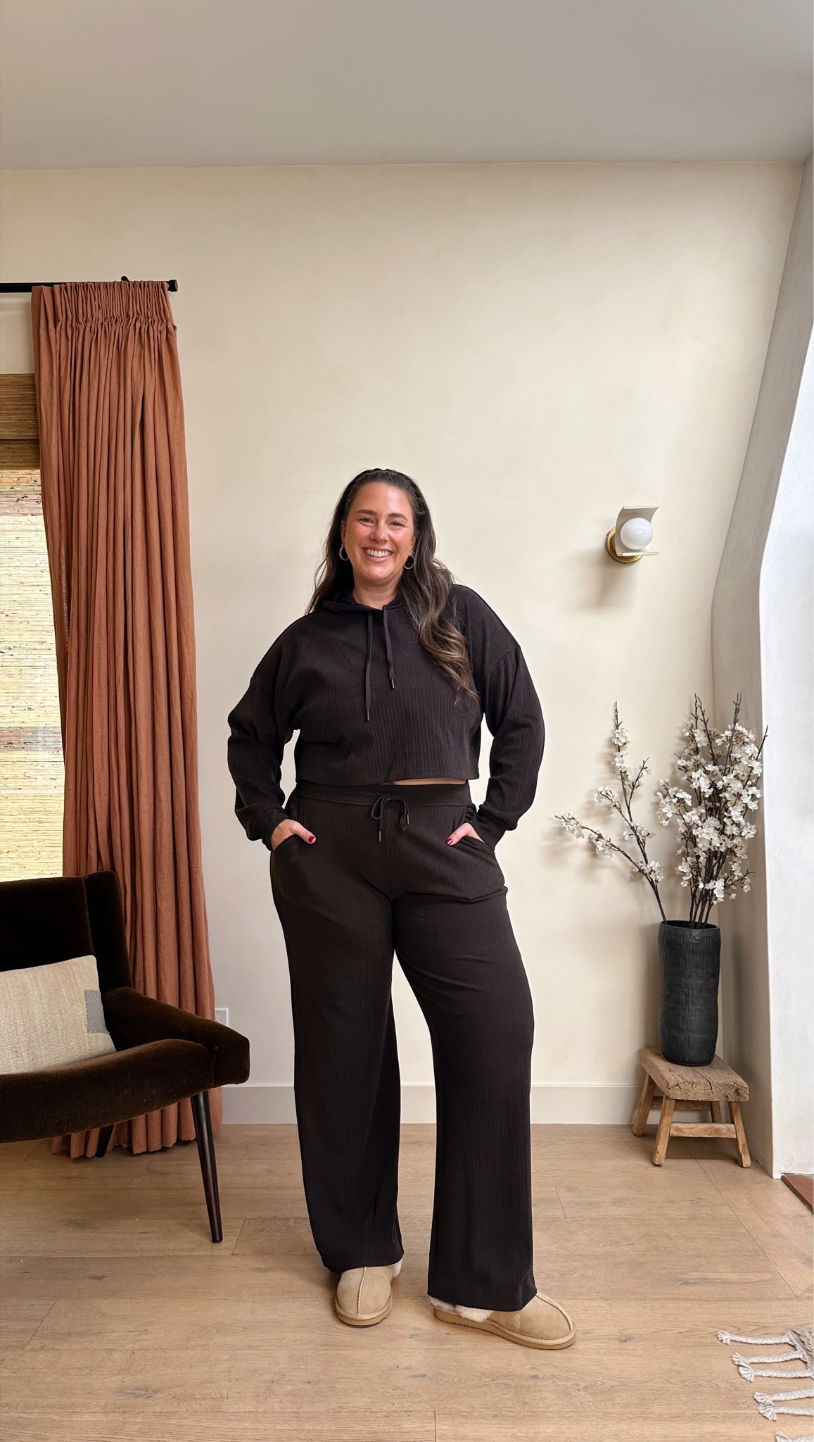 I’m in the size XL in both pieces! 

#LTKSaleAlert #LTKMidsize #LTKootd