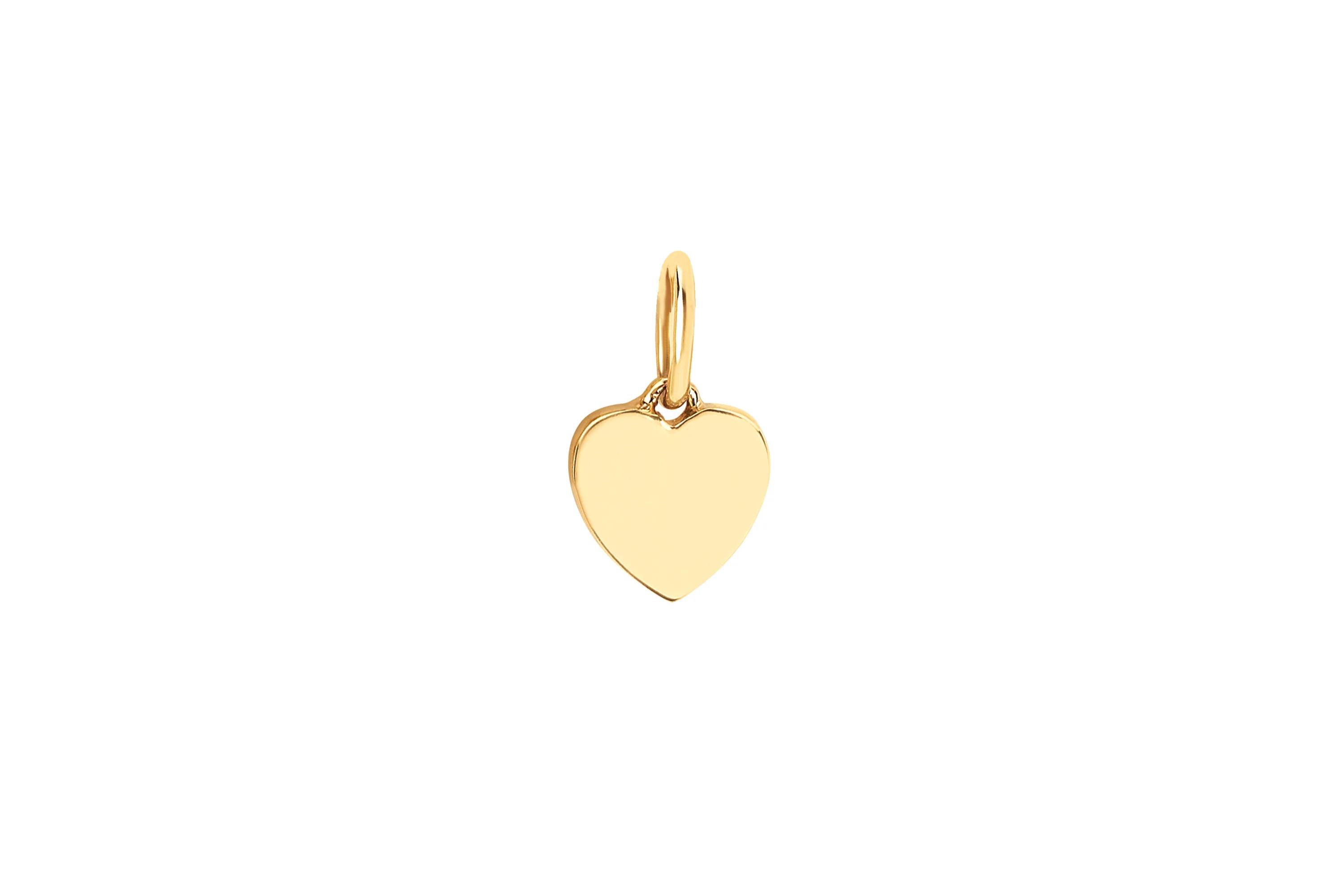 Gold Heart Charm | EF Collection