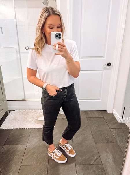 Getting dressed up is fun but I’m definitely most comfortable in a basic tee, jeans and some comfy sneakers. I adore my #vansoldskool so much that this is my 4th pair. This pair is definitely my favorite though. 

#LTKshoecrush #LTKFind #LTKunder100