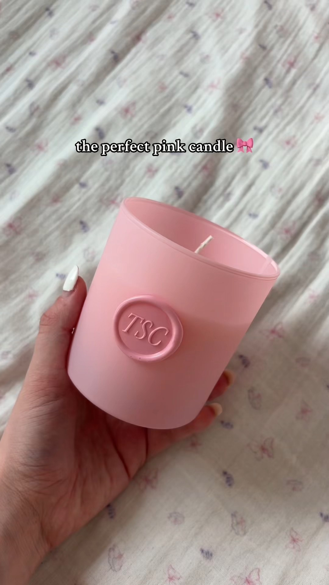 this non toxic candle is amazing 🩷

