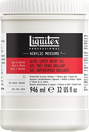 Liquitex Professional Gloss Super Heavy Gel Medium, 32-oz (7432) | Amazon (US)