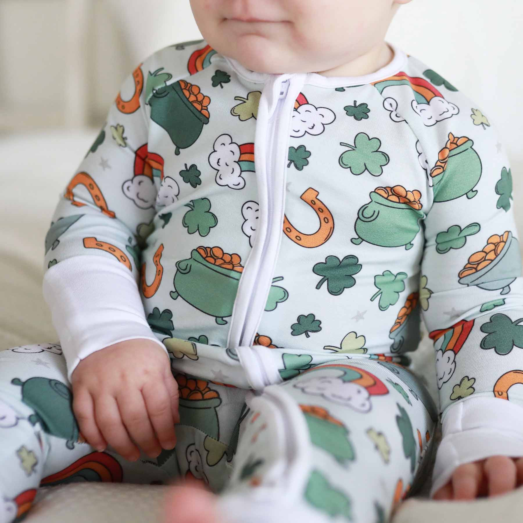 Pinch Proof Convertible Zip Romper | Caden Lane