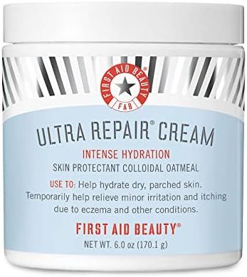 First Aid Beauty Ultra Repair Cream Intense Hydration Moisturizer for Face and Body – 6 oz. | Amazon (US)