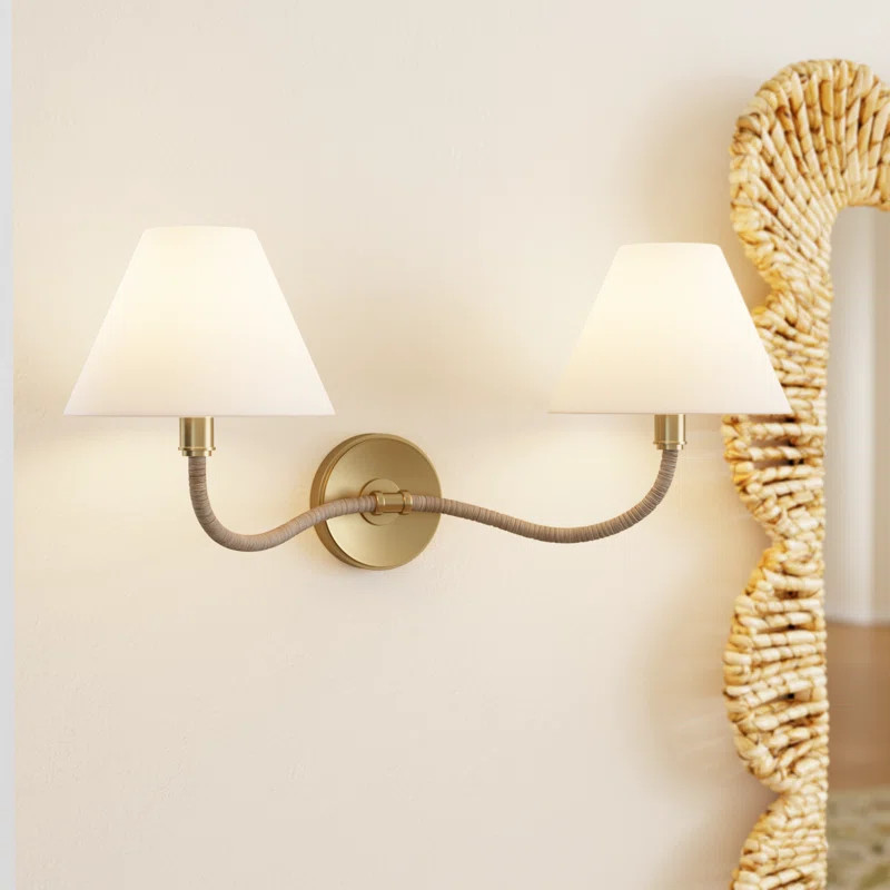 Glinda Steel Armed Sconce | Wayfair North America