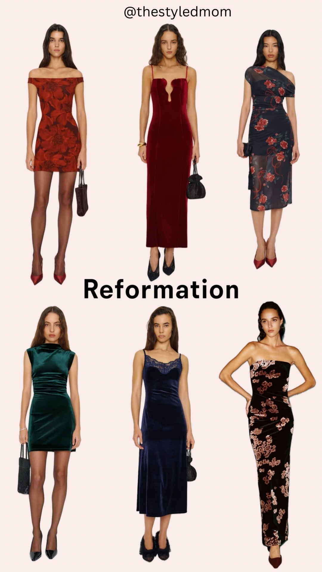 Holiday dress picks from Reformation - these are perfect for a holiday night out or New Year’s Eve. #12daysofltk

#LTKWedding #LTKHoliday #LTKSeasonal