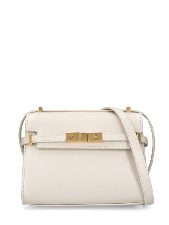 Mini Manhattan leather crossbody bag | Luisaviaroma