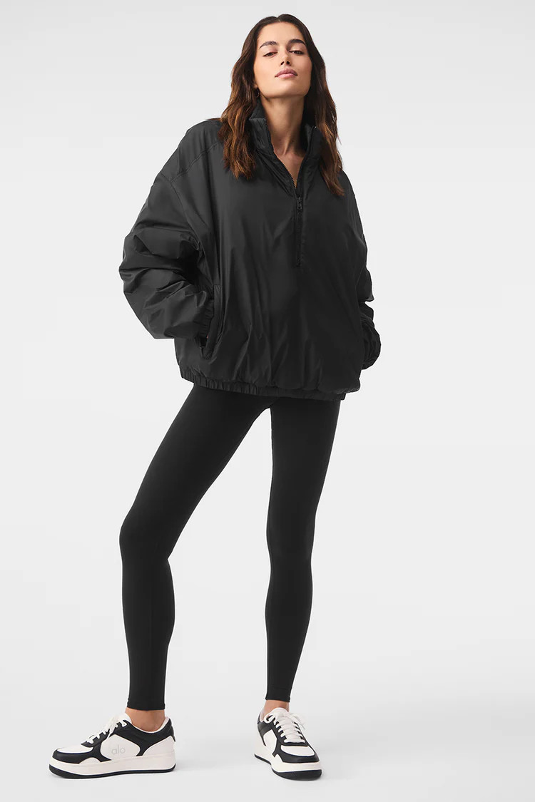Latitude Light Weight 1/2 Zip Pullover Jacket | Alo Yoga (US)