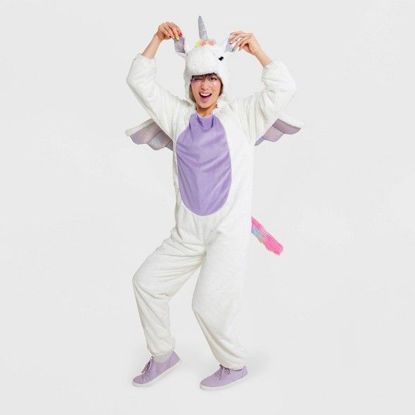 Adult Plush Unicorn Halloween Costume - Hyde & EEK! Boutique™ | Target