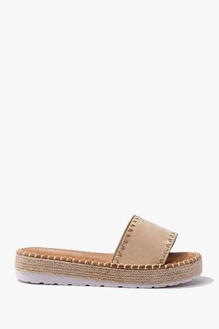 Stitched Espadrille Platform Sandals | Forever 21 (US)