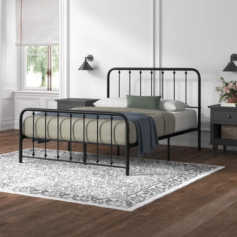 Maddie Metal Spindle Bed | Wayfair North America
