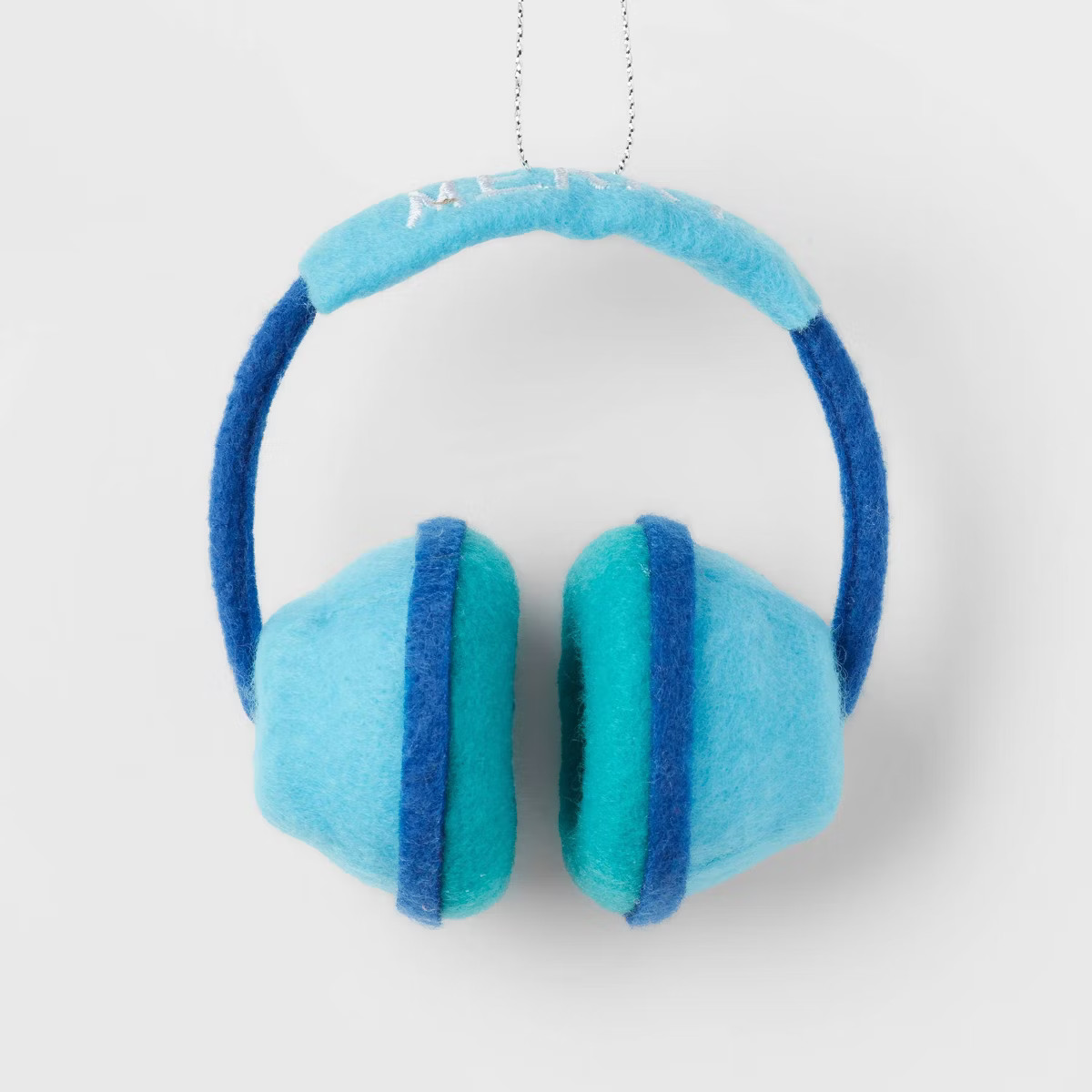 Fabric Headphones Christmas Tree Ornament Blue - Wondershop™ | Target