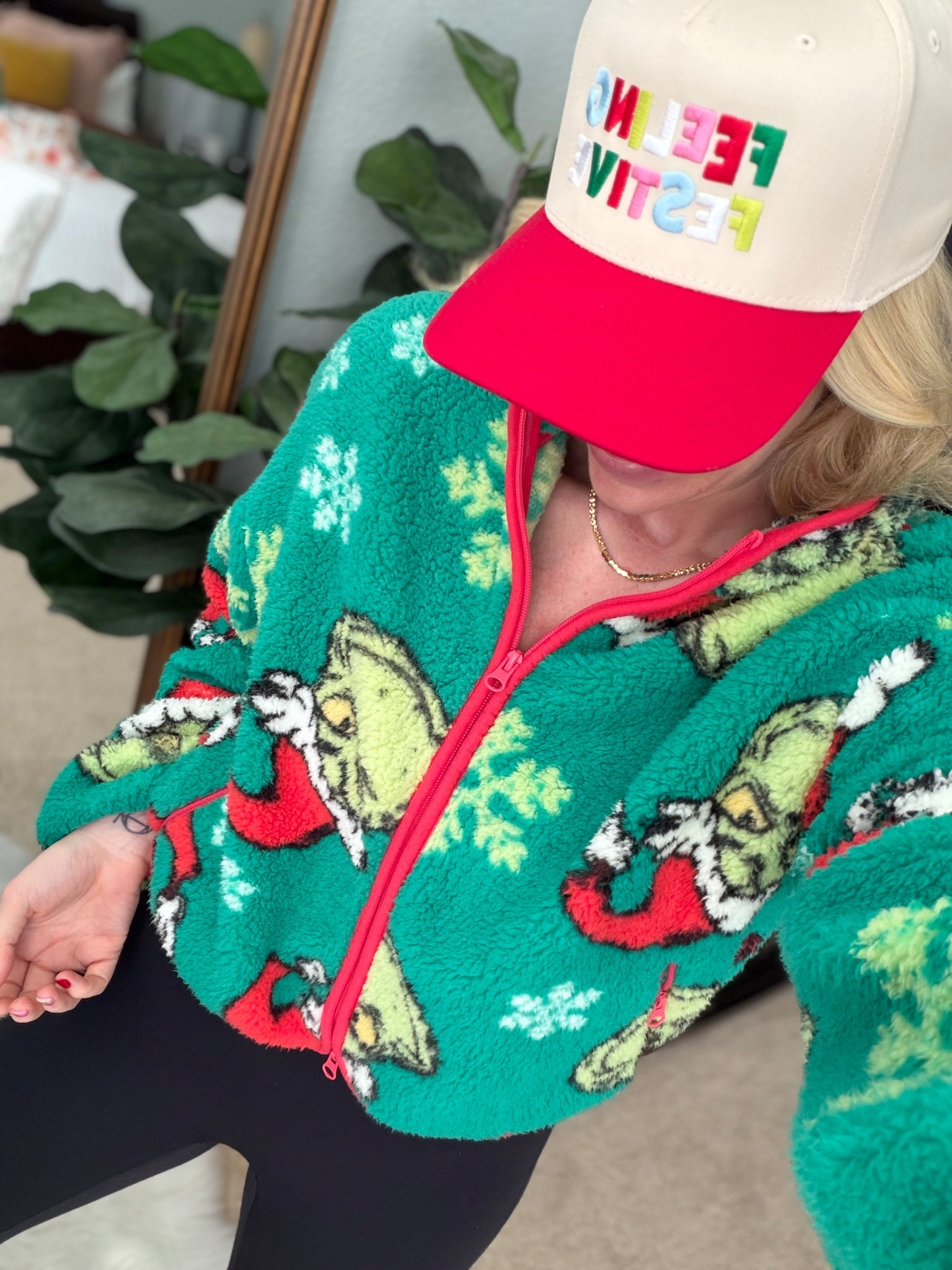 Grinch fleece jacket under $20
Back in stock


#LTKFindsUnder50 #LTKHoliday #LTKmomlife
