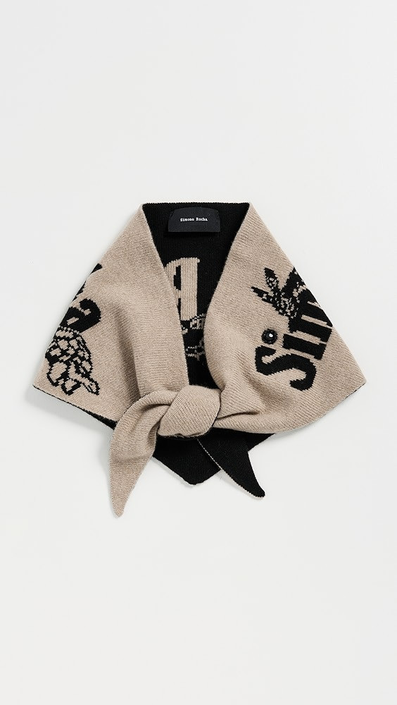 Graphic Logo Knit Neckerchief | Shopbop