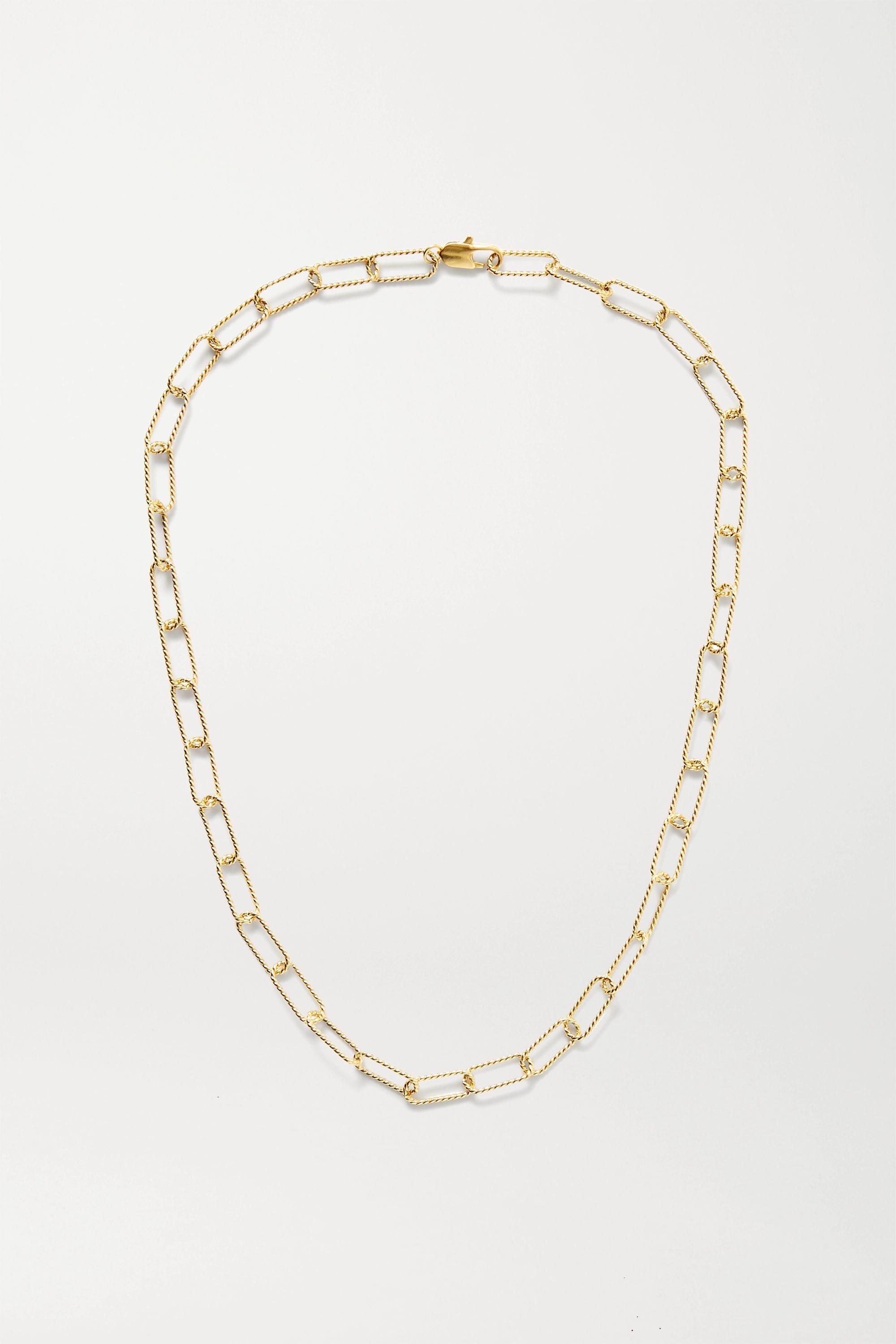 Gold Rosa gold-plated necklace | Laura Lombardi | NET-A-PORTER | NET-A-PORTER (UK & EU)