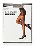 Berkshire womens Trend Sheer Dot Control Top Pantyhose, Fantasy Black, 1X-2X US | Amazon (US)