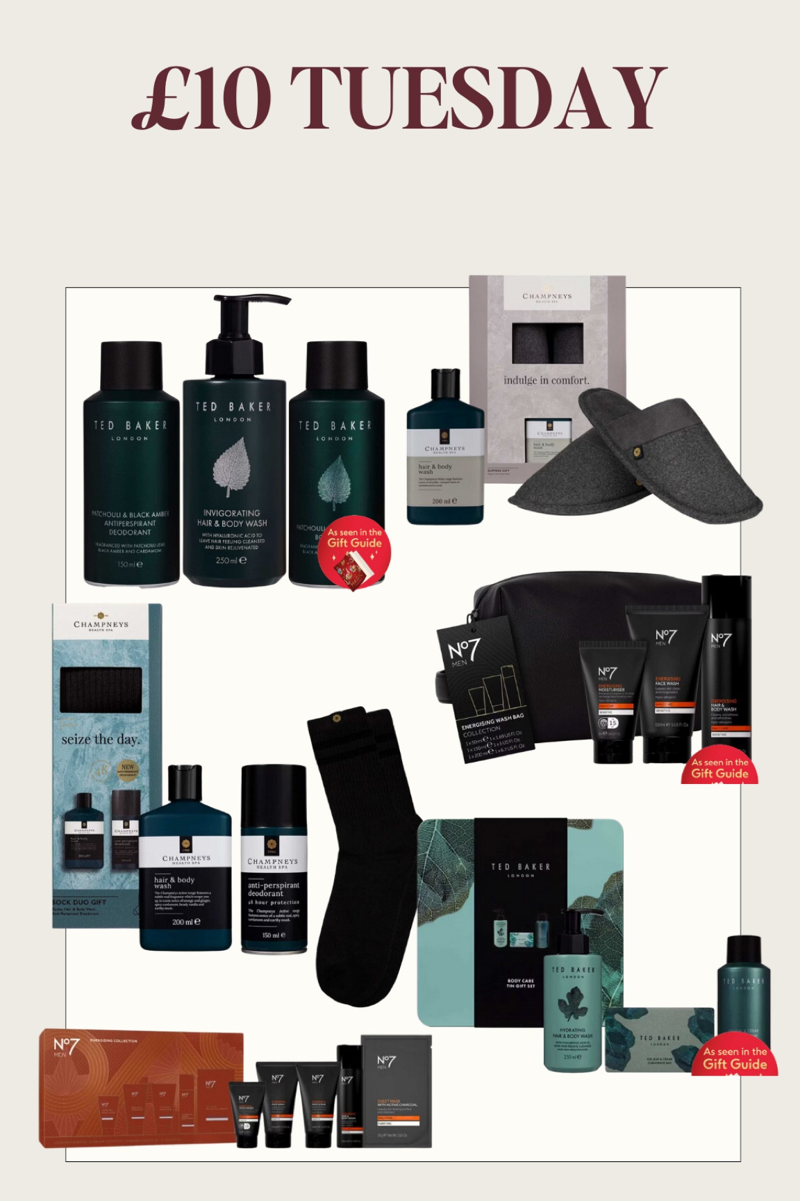 £10 Tuesday: gifts for him 🖤 #10tuesday #giftsforhim #gifts #giftguide #bootsuk 

#LTKmens #LTKuk #LTKgiftguide