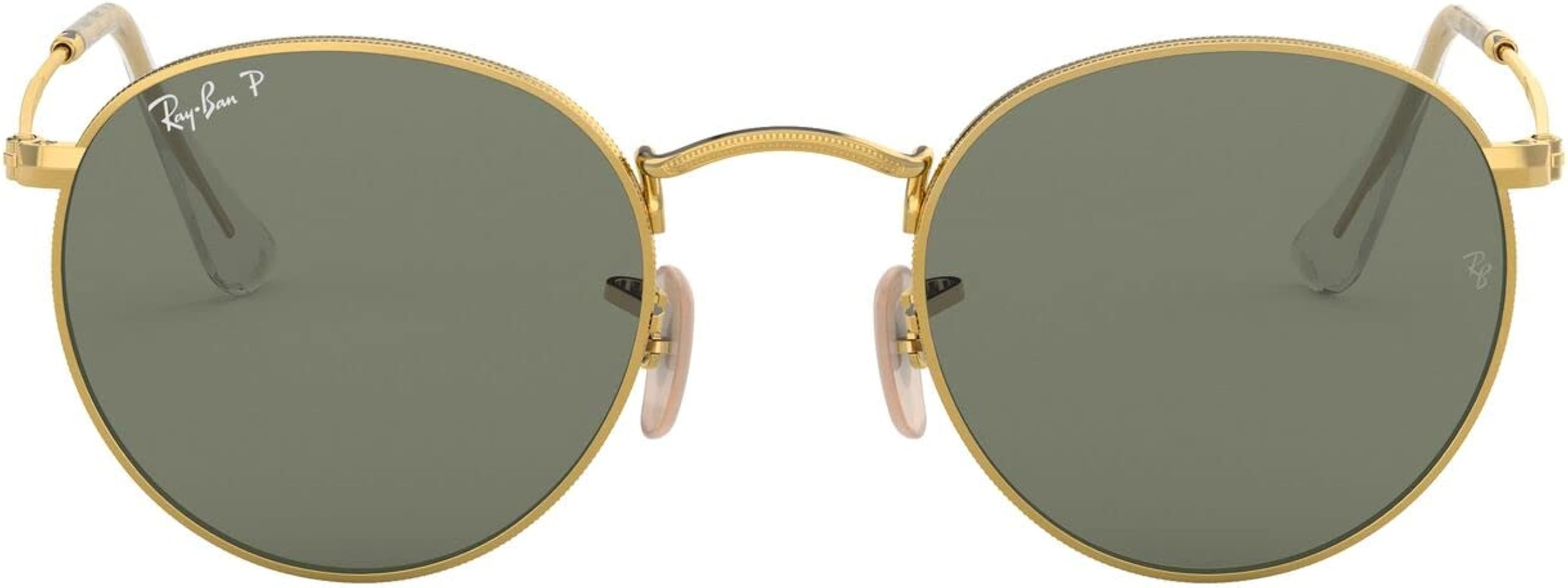 Ray-Ban RB3447 Round Metal Sunglasses | Amazon (US)