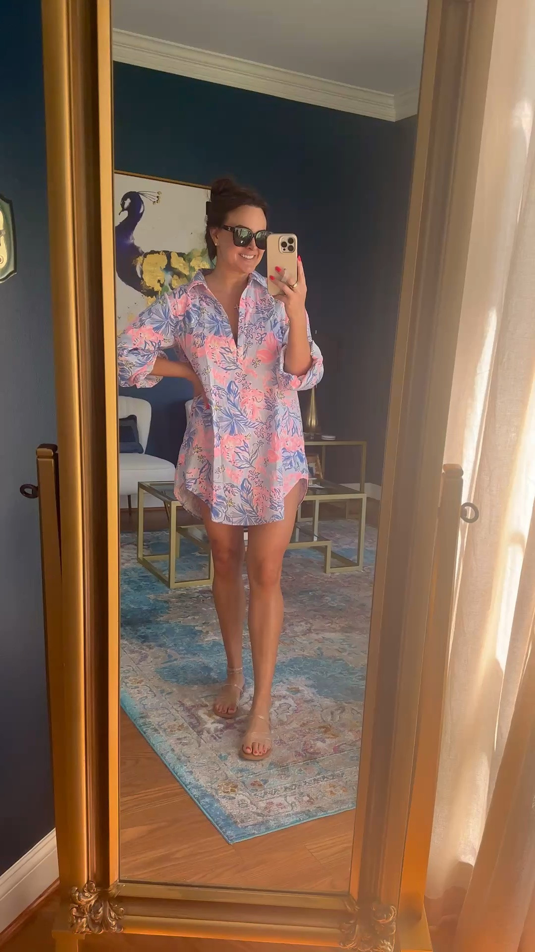 First pool day of the year. Love his Lilly coverup! I’m in a medium. It’s oversized so you could definitely size down one.

#LTKSeasonal #LTKootd #LTKSwim