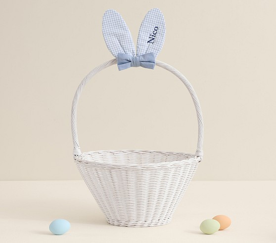 Gingham Bunny Ears Handle Accessory | Pottery Barn Kids