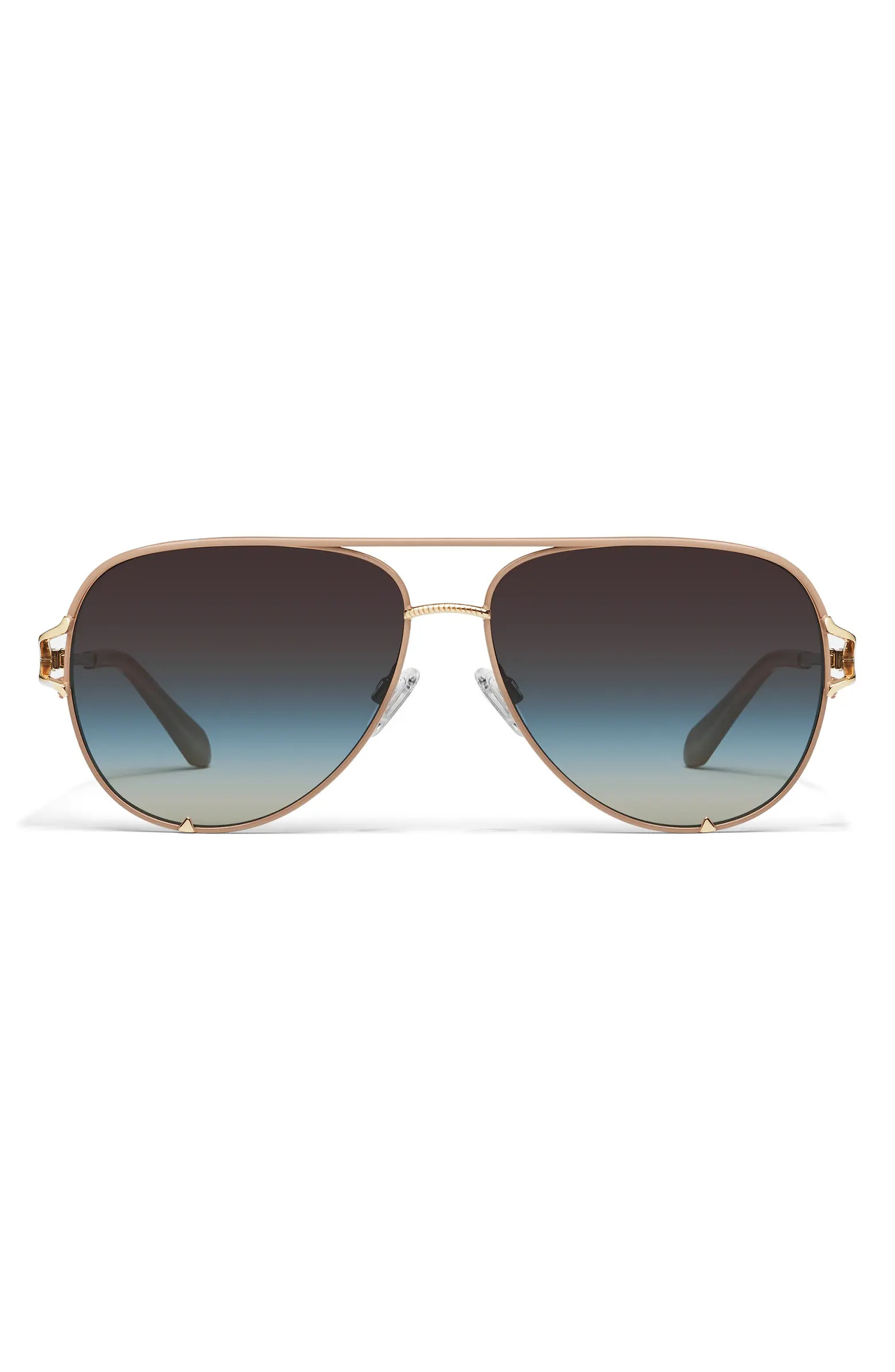 High Key Twist 60mm Gradient Aviator Sunglasses | Nordstrom
