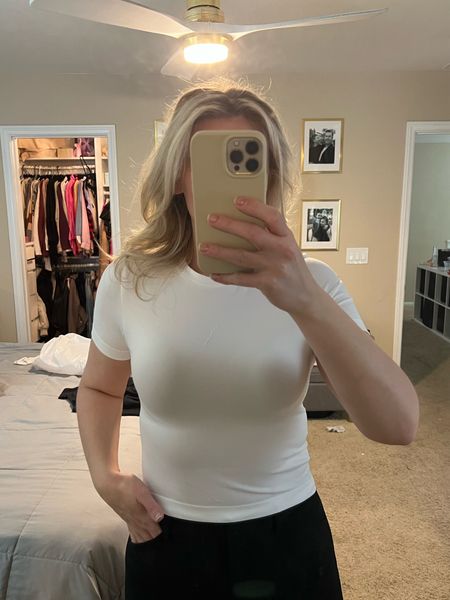 Picked up a new white top for work at target! 

#LTKSeasonal #LTKmidsize #LTKstyletip