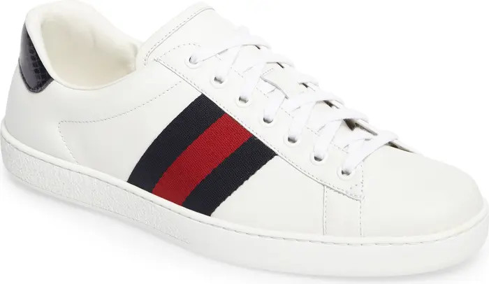 New Ace Clean Web Stripe Sneaker (Men) | Nordstrom