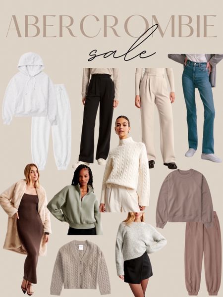 Abercrombie Sale Picks! They have a great selection of matching sets- hoodies, crewnecks, half zips, sweats and shorts ☁️ as well as some great holiday pieces. Extra 15% off for cyber Monday!

Fall style, jeans, holiday, dresses 

#LTKsalealert #LTKSeasonal #LTKCyberWeek