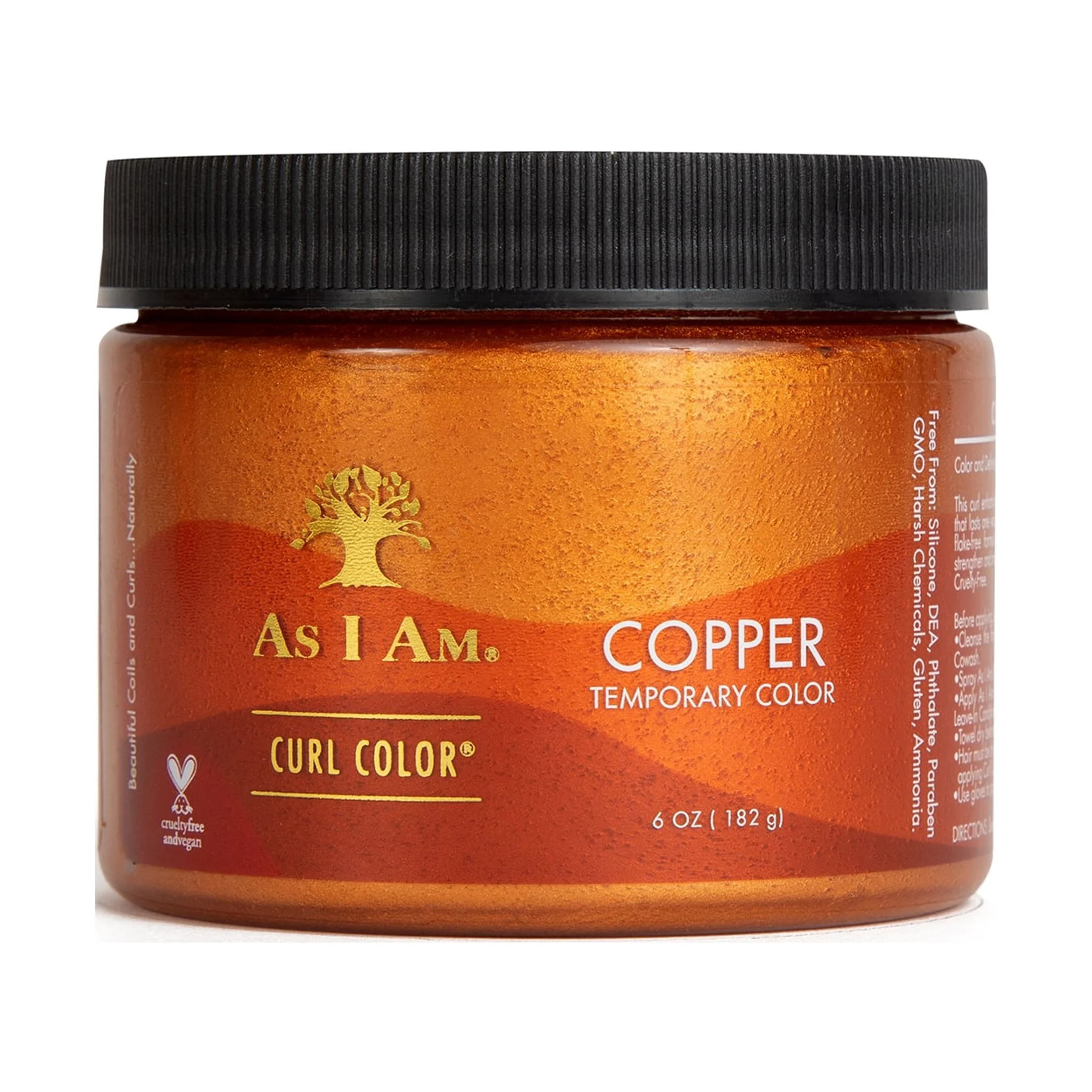 As I Am Curl Color™ Temporary Color Gel, Copper, Damage-Free, Curl Enhancing, Moisturizing, 6 o... | Walmart (US)