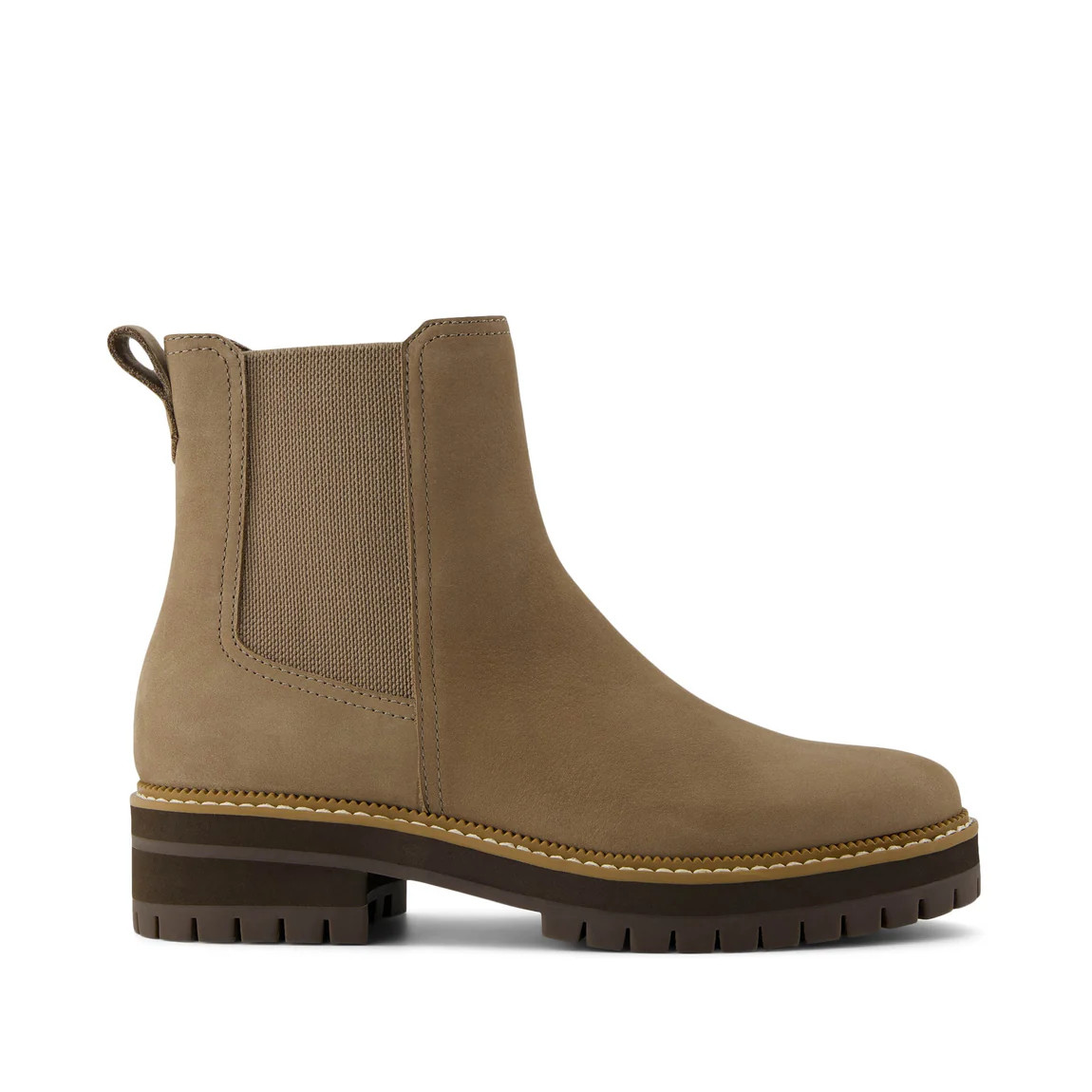 Bennet Dune Water Resistant Leather Boot | Toms EMEA