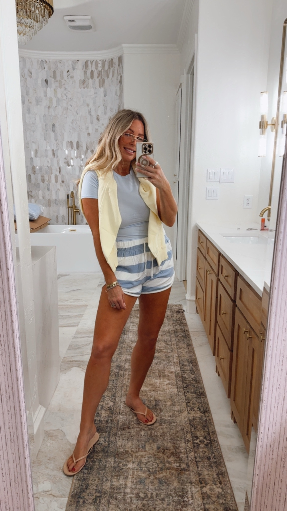 Set fits true to size, wearing medium. . Travel outfits. Vacation outfits beach. Aerie. Travel outfit. Beach outfit. Linen pants. Skirt fits true to size. Graduation dresses. Graduation outfit. Wedding guest dress. Summer wedding guest. Vacation outfits. Resort wear. Summer outfits. Workwear. Mother’s Day outfit. All fit true to size. Workout outfits. Summer outfits. Madewell looks for less. Walmart fashion. 
Travel outfits. Memorial Day weekend outfit. July 4th outfits. Lake outfit. Shorts. Alo looks for less. Athleisure. Walmart. Walmart fashion. Springoutfits 2036. Workout. Sports Lon outfit. Lululemon. Freee people. Sized up one size to large in the romper for this comfy fit. White button down. Shorts. . Travel outfits. Spring fashion. 2026. Aerie. Plus
 size fashion. Vacation outfit. Spring outfits 2026. Sports outfit. Spring outfits 2026. Spring fashion. Easter. Jumpsuit. Romper. Memorial Day weekend. GRWM. Sports mom outfit

#LTKSaleAlert #LTKTravel #LTKOver40