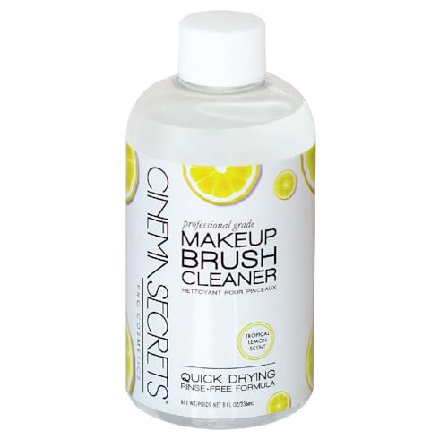 Cinema Secrets Professional Makeup Brush Cleaner, 8 fl oz, Lemon | Amazon (US)