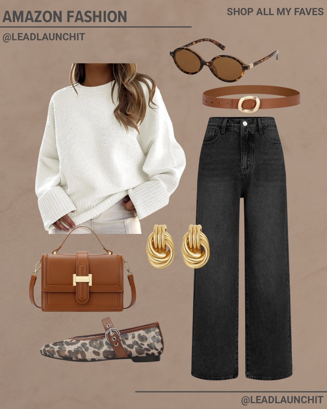 Classic, effortless Amazon finds 🤎
The kind of outfit that works everywhere — clean denim, cozy knit, chic flats, and timeless accessories. Easy to style, easy to wear.

✨ Linked in my LTK
✨ Amazon Storefront
👉 Shop it (link in bio & comments)

AmazonFashion #LTKFinds #EverydayStyle #AffordableStyle #CapsuleWardrobe