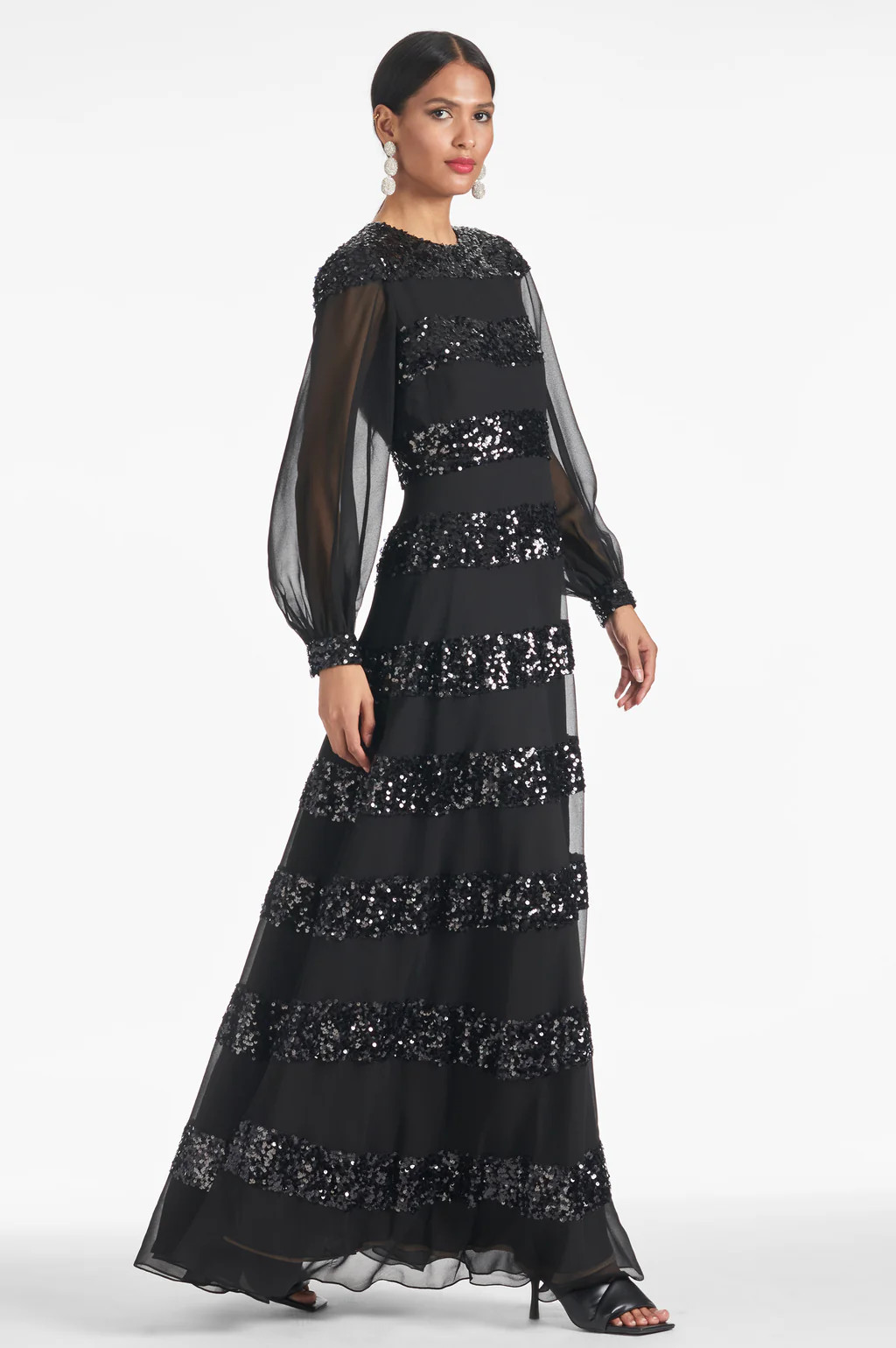 Brenda Gown - Black | Sachin & Babi